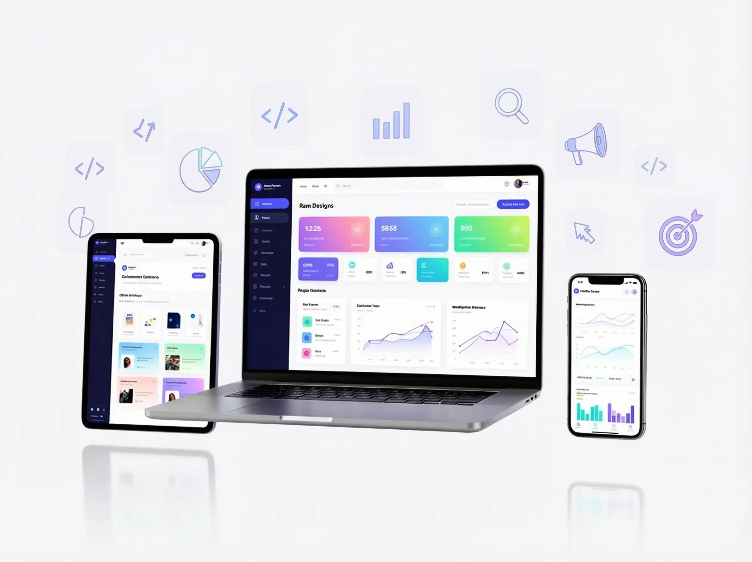 CRM Dashboard Preview