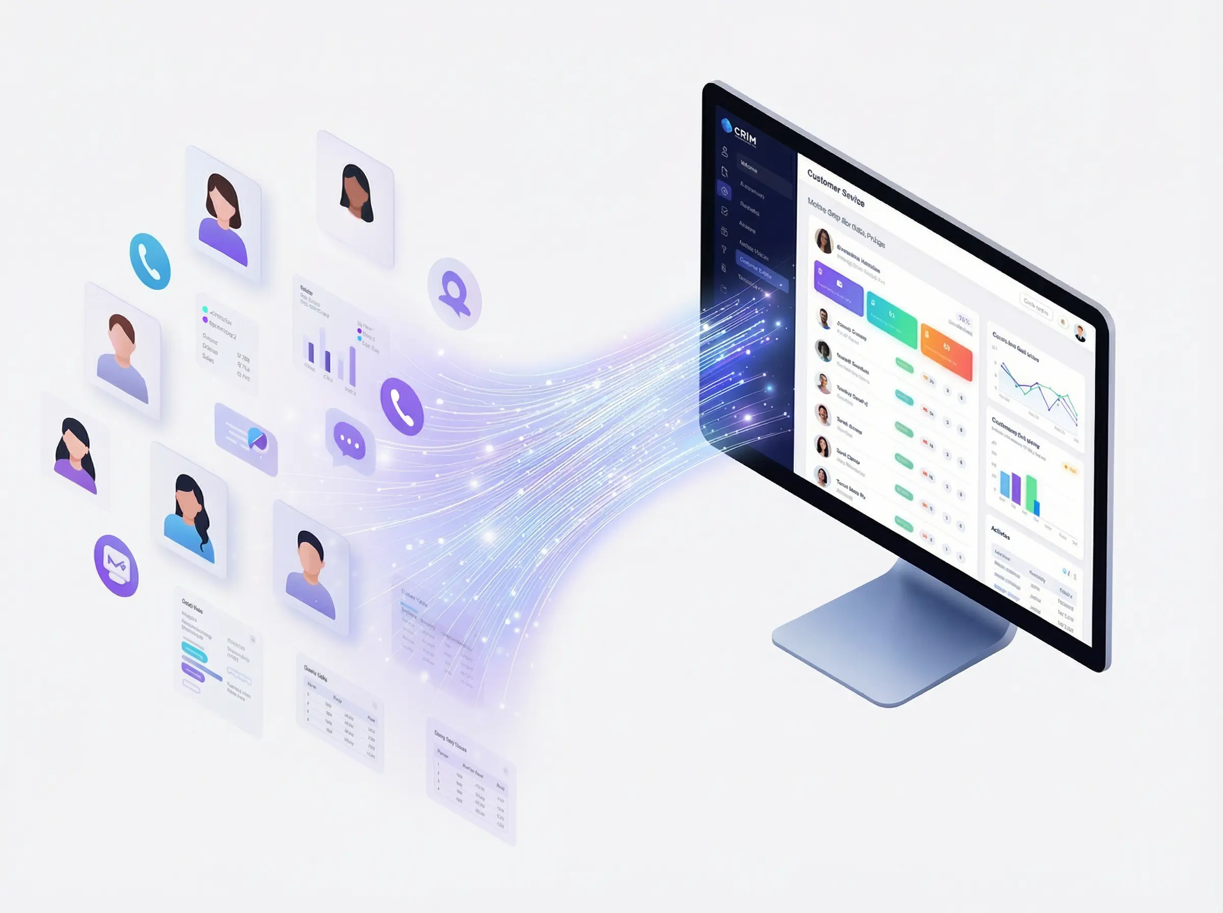 CRM Dashboard Preview