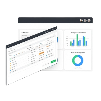 CRM Dashboard Preview